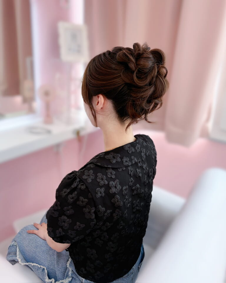 ヘアセットスタイル 5