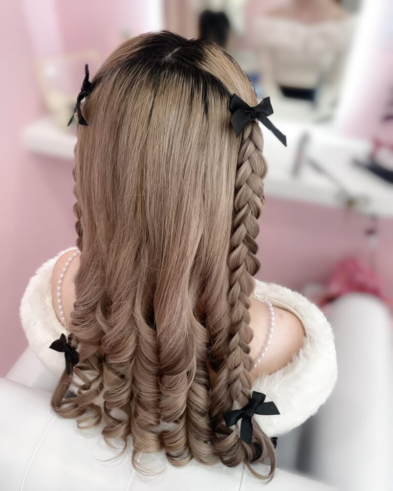 ヘアセットスタイル 2